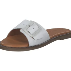 Tamaris 27105, Plateau-Pantoletten, Damen, WHITE LEATHER