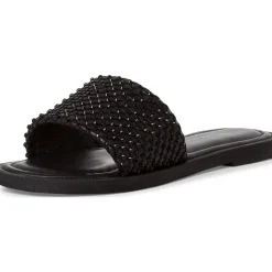 Tamaris 27125, Plateau-Pantoletten, Damen, Schwarz