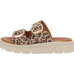 Tamaris 27239, Plateau-Pantoletten, Damen, leopard