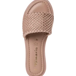 Tamaris 27125, Plateau-Pantoletten, Damen, Rose