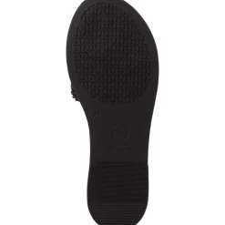 Tamaris 27125, Plateau-Pantoletten, Damen, Schwarz