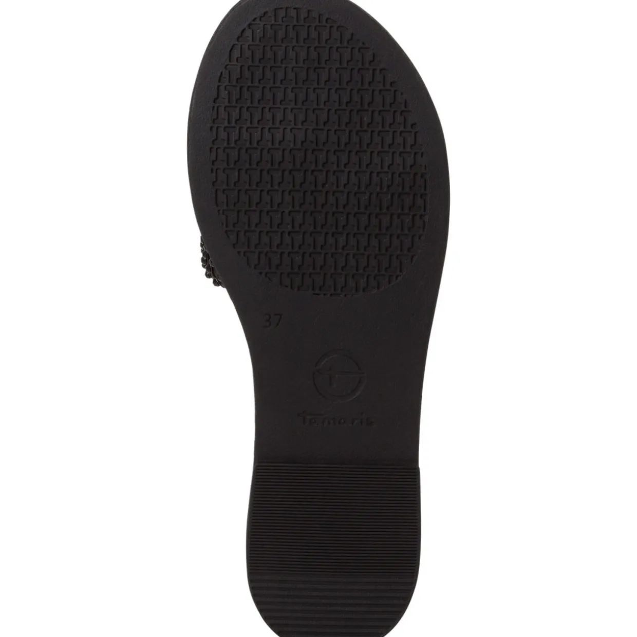 Tamaris 27125, Plateau-Pantoletten, Damen, Schwarz