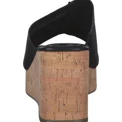 Tamaris 27225-42, Plateau-Pantoletten, Damen, Schwarz