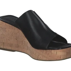 Tamaris 27225-42, Plateau-Pantoletten, Damen, Schwarz