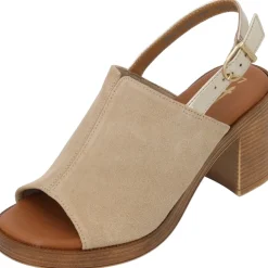 Tamaris 28304-44, Plateau-Sandaletten, Damen, Beige