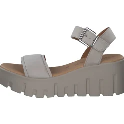 Tamaris 28712, Plateau-Sandaletten, Damen, TAUPE SUEDE