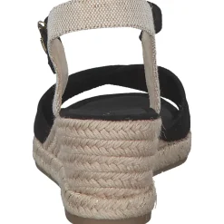 Tamaris 28367, Plateau-Sandaletten, Damen, black