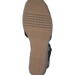 Tamaris 28367, Plateau-Sandaletten, Damen, black
