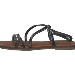 Tamaris 28132, Sandalen, Damen, weiß silber