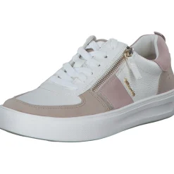 Tamaris 83703, Schnürschuhe, Damen, beige/rose