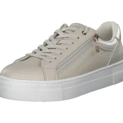 Tamaris 23313, Schnürschuhe, Damen, IVORY/GOLD