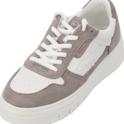 Tamaris 1-23746-43/129, Schnürschuhe, Damen, WHITE/GREY
