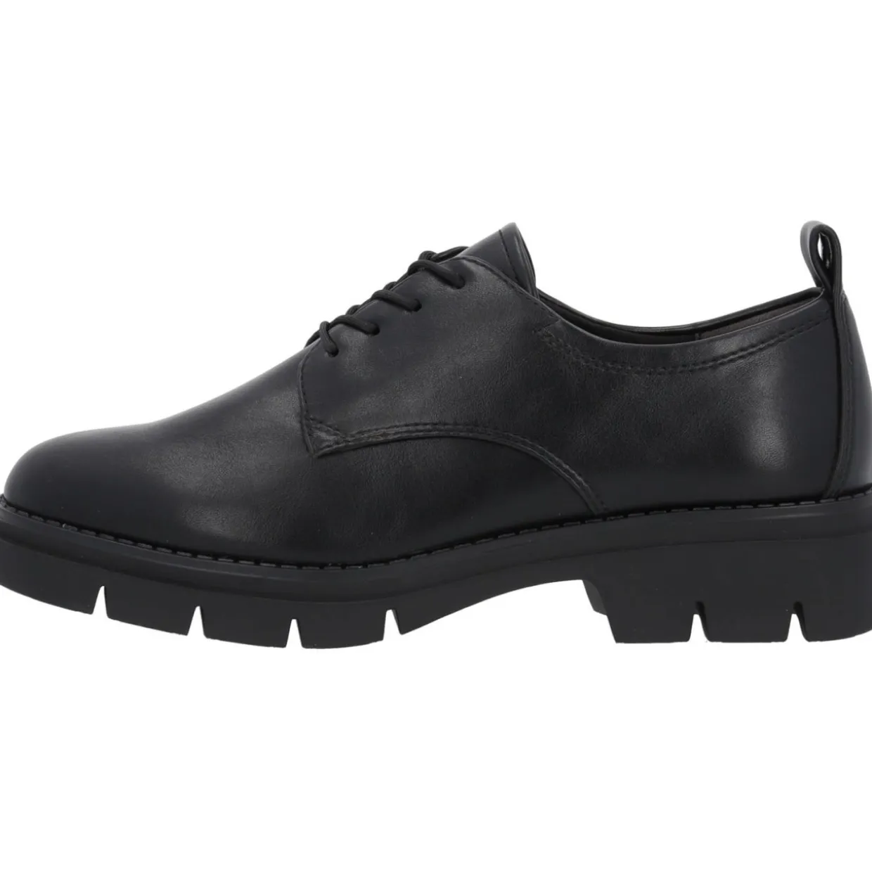 Tamaris 23302, Schnürschuhe, Damen, BLACK MATT