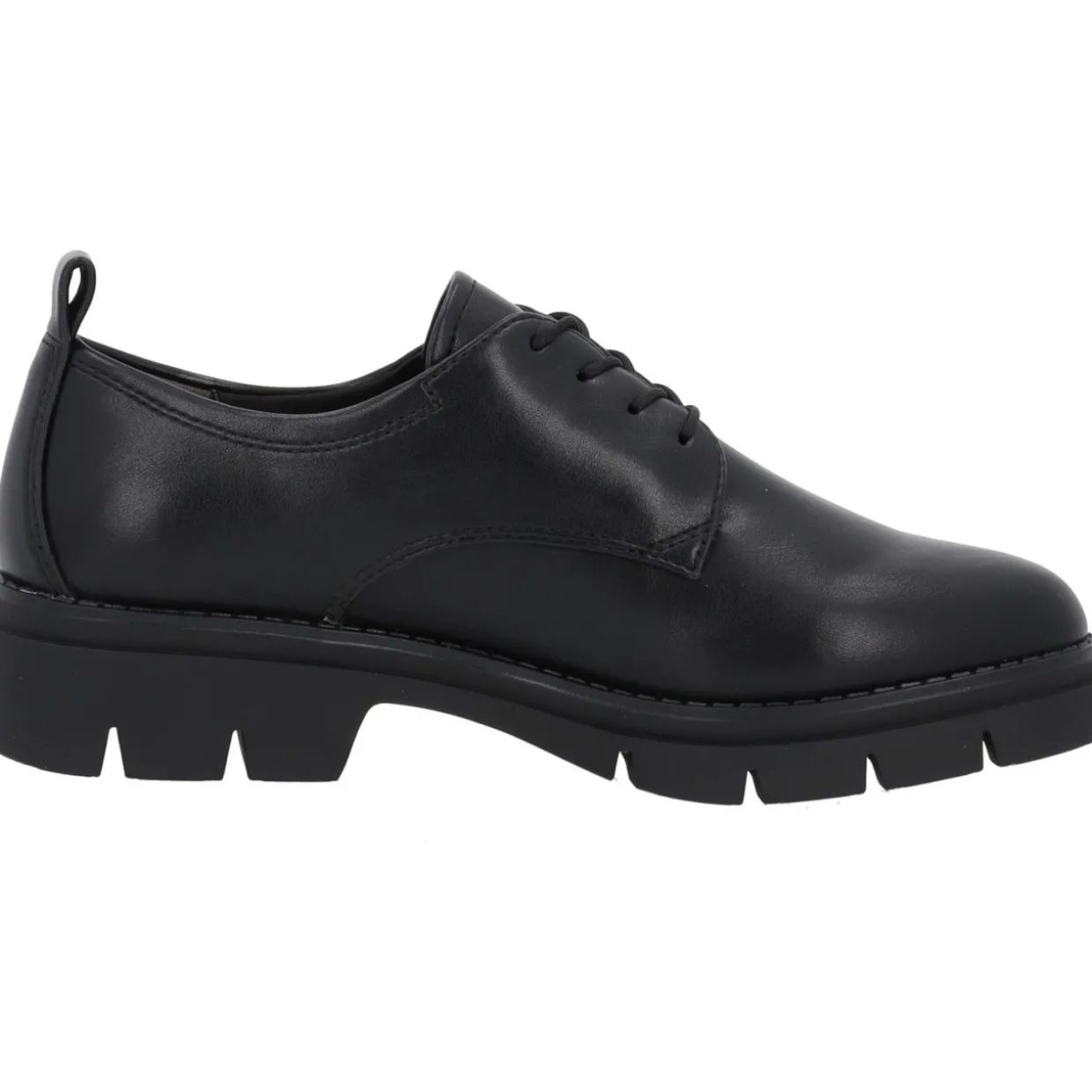 Tamaris 23302, Schnürschuhe, Damen, BLACK MATT