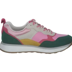 Tamaris 23741, Schnürschuhe, Damen, Pink (Pink Comb)