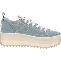 Tamaris 23731, Schnürschuhe, Damen, denim