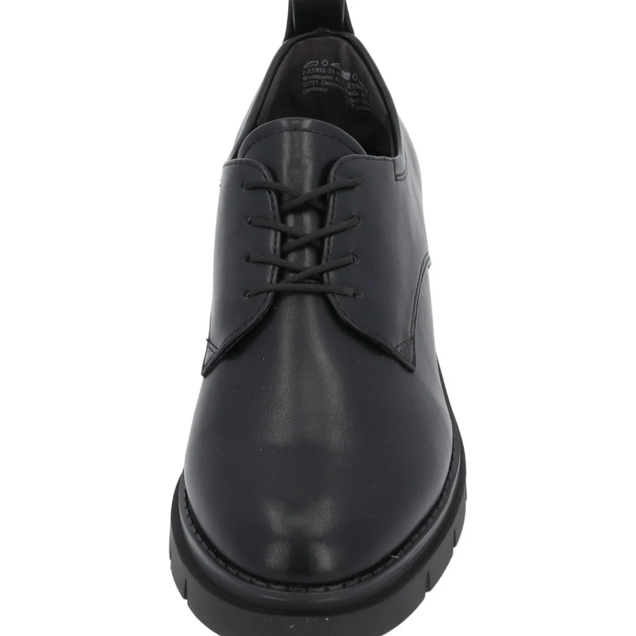 Tamaris 23302, Schnürschuhe, Damen, BLACK MATT