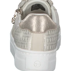 Tamaris 23313, Schnürschuhe, Damen, IVORY/GOLD