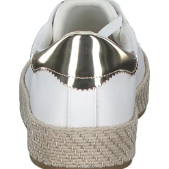 Tamaris 23713, Schnürschuhe, Damen, WHITE/GOLD