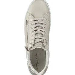 Tamaris 23313, Schnürschuhe, Damen, IVORY/GOLD