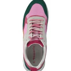 Tamaris 23741, Schnürschuhe, Damen, Pink (Pink Comb)