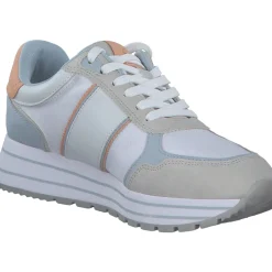 Tamaris 23727, Schnürschuhe, Damen, LIGHT BLUE COMB