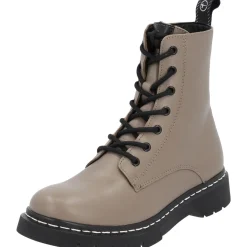 Tamaris 25269, Schnürstiefeletten, Damen, Grau (Sage)