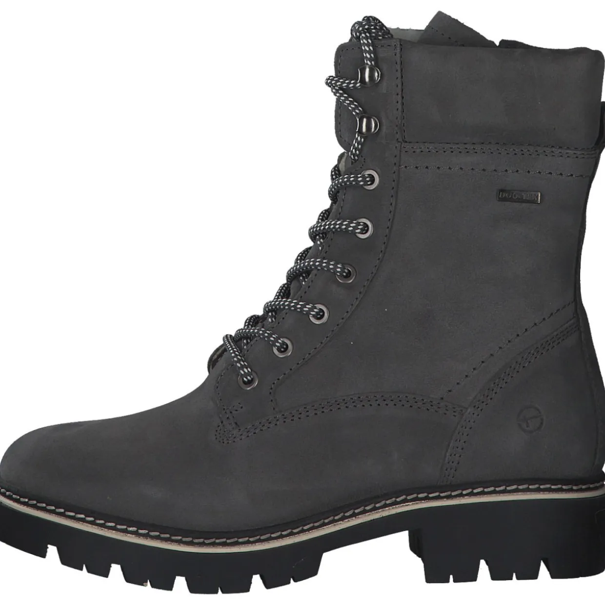 Tamaris 26859, Schnürstiefeletten, Damen, anthracite