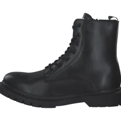 Tamaris 25269, Schnürstiefeletten, Damen, Schwarz