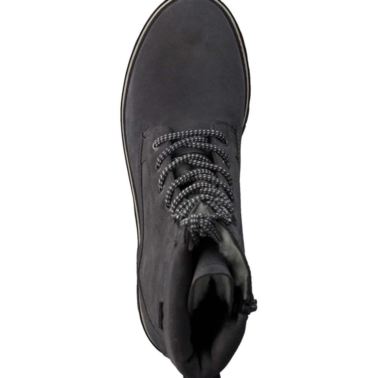 Tamaris 26859, Schnürstiefeletten, Damen, anthracite