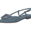 Tamaris 29403, Sling-Ballerinas, Damen, denim