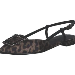 Tamaris 29403, Sling-Ballerinas, Damen, Animal Print
