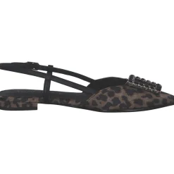 Tamaris 29403, Sling-Ballerinas, Damen, Animal Print