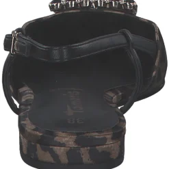 Tamaris 29403, Sling-Ballerinas, Damen, Animal Print
