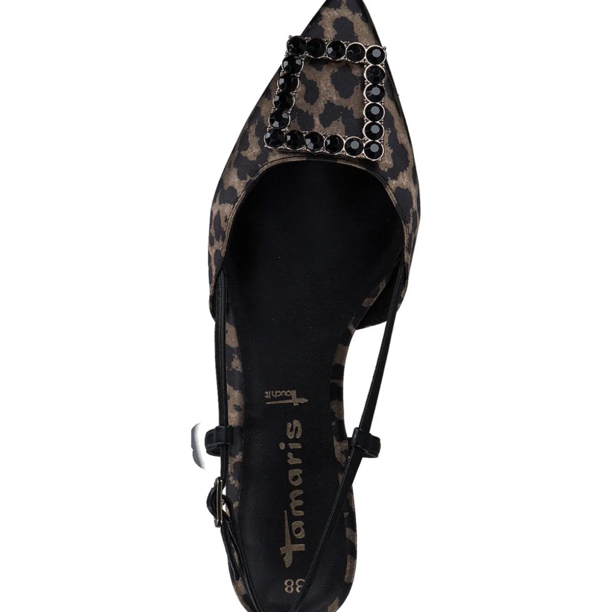 Tamaris 29403, Sling-Ballerinas, Damen, Animal Print
