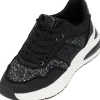 Tamaris 23721-20, Sneakers Low, Damen, BLACK GLAM UNI