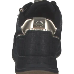 Tamaris 23732, Sneakers Low, Damen, BLACK/GOLD