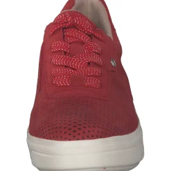 Tamaris 23726, Sneakers Low, Damen, Rot