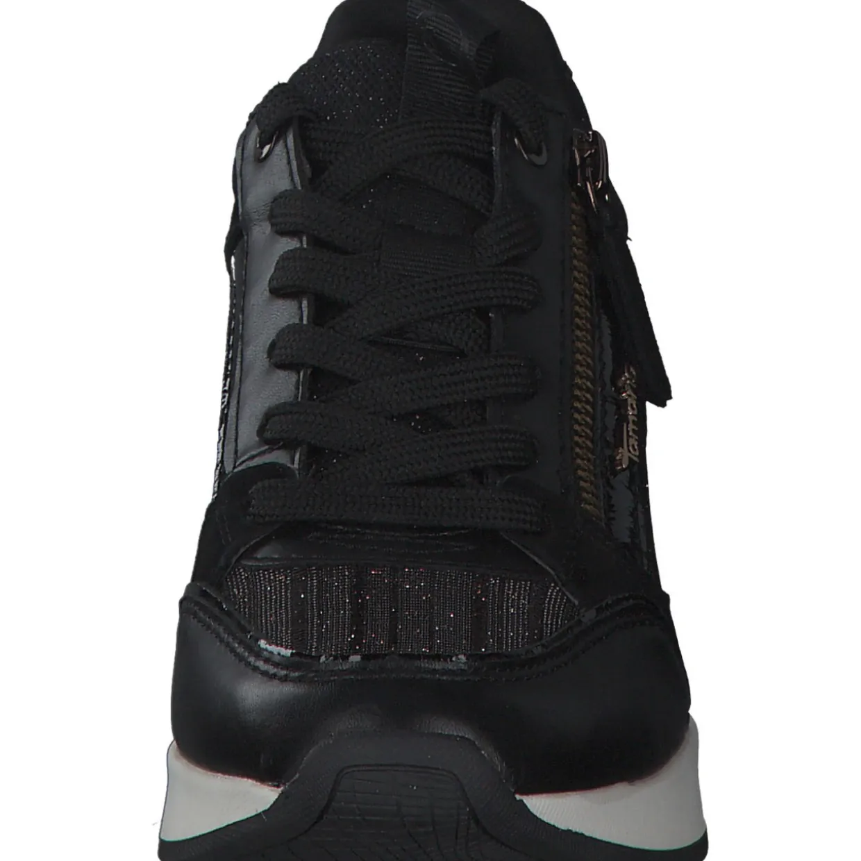 Tamaris 23703, Sneakers Low, Damen, BLACK/COPPER