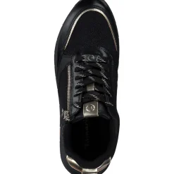 Tamaris 23732, Sneakers Low, Damen, BLACK/GOLD