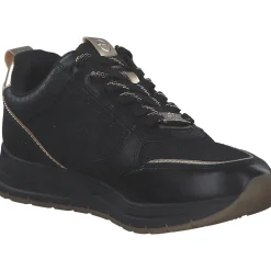 Tamaris 23732, Sneakers Low, Damen, BLACK/GOLD