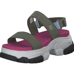 Timberland Adley Way Sandal 2, Keilsandaletten, Damen, dark green