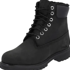 Timberland 6in Premium Fur M, Winterstiefeletten, Herren, Schwarz