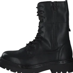 Tom Tailor 4285005, Boots, Damen, Black Black