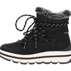 Tom Tailor 4290040, Schnürstiefel, Damen, Black Black
