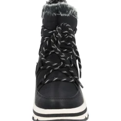 Tom Tailor 4290040, Schnürstiefel, Damen, Black Black