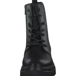 Tom Tailor 4295201, Schnürstiefeletten, Damen, Black Black