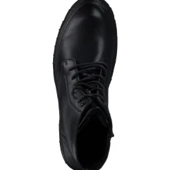 Tom Tailor 4295201, Schnürstiefeletten, Damen, Black Black