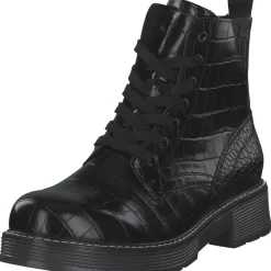 Tom Tailor 9093505, Stiefeletten, Damen, Schwarz