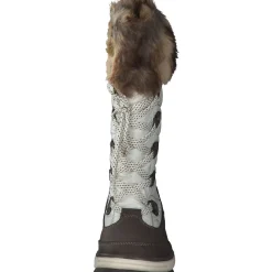 Tom Tailor 4272101, Winterstiefel, Damen, mokka-white